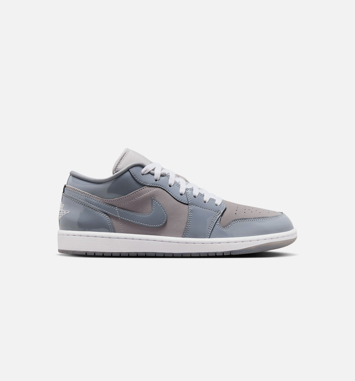 Air Jordan 1 Low Cool Grey Men's Lifestyle Shoes - Medium Grey/White/Cool Grey