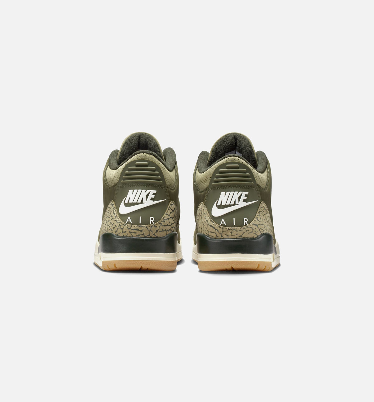 Air Jordan 3 Retro Medium Olive Men's Lifestyle Shoe – Medium Olive/Sequoia/Neutral Olive/Sail/Total Crimson