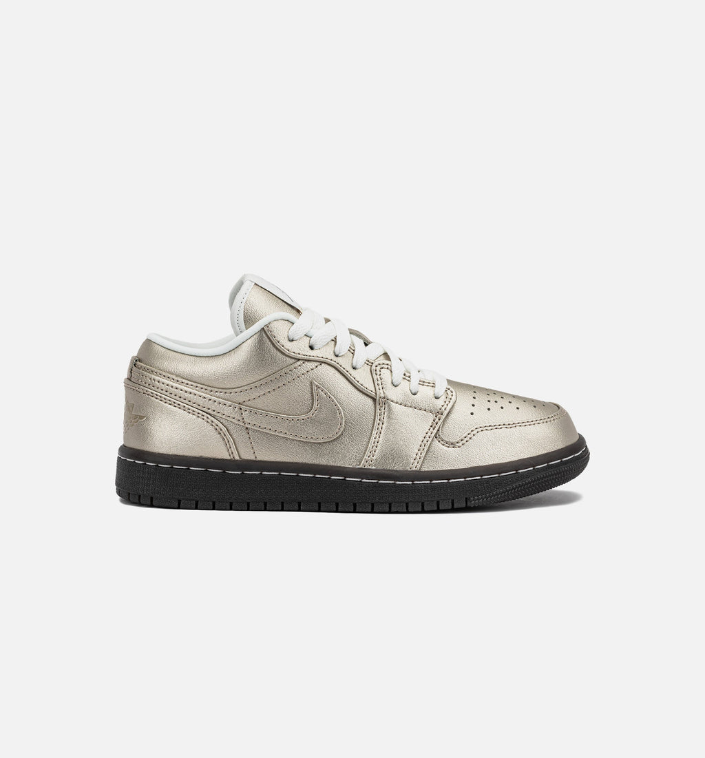 Air Jordan 1 Low SE Metallic Zinc | Women's Lifestyle Shoe | Metallic Zinc/Summit White/Velvet Brown