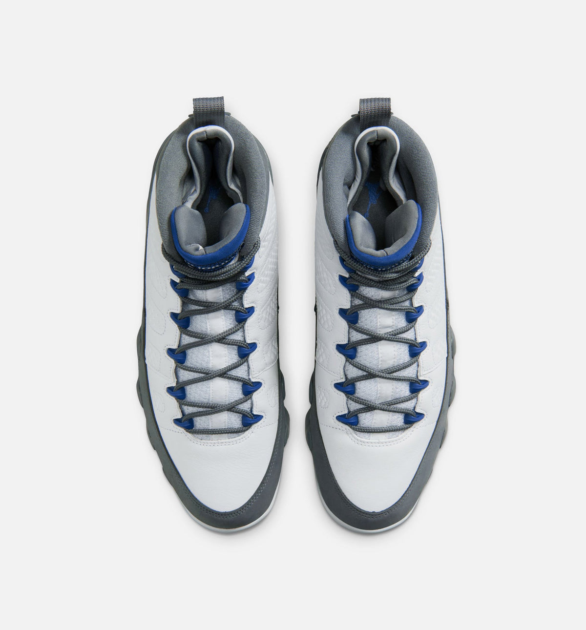 Air Jordan 9 Retro Men's Lifestyle Shoe - White/French Blue/Flint Grey