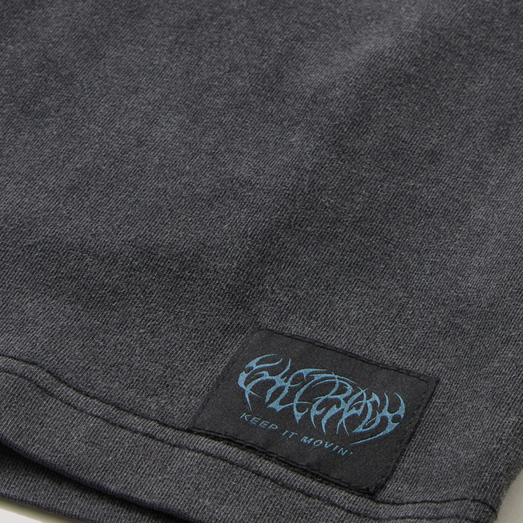 Chet Rock Restless Energy Doberman T-Shirt: Washed Black