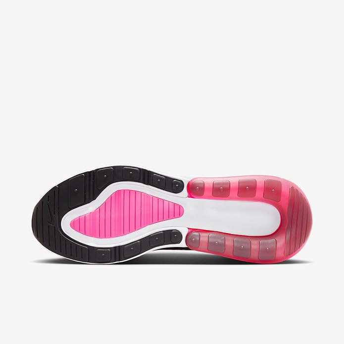 Women's Nike Air Max 270 White/Hyper Pink-Black-White (AH6789 127)