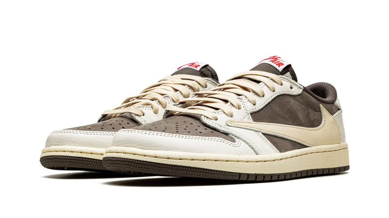 Travis Scott x Air Jordan 1 Low SP OG 'Reverse Mocha' – Cactus Jack Collab in Earth Tones with Reverse Swoosh