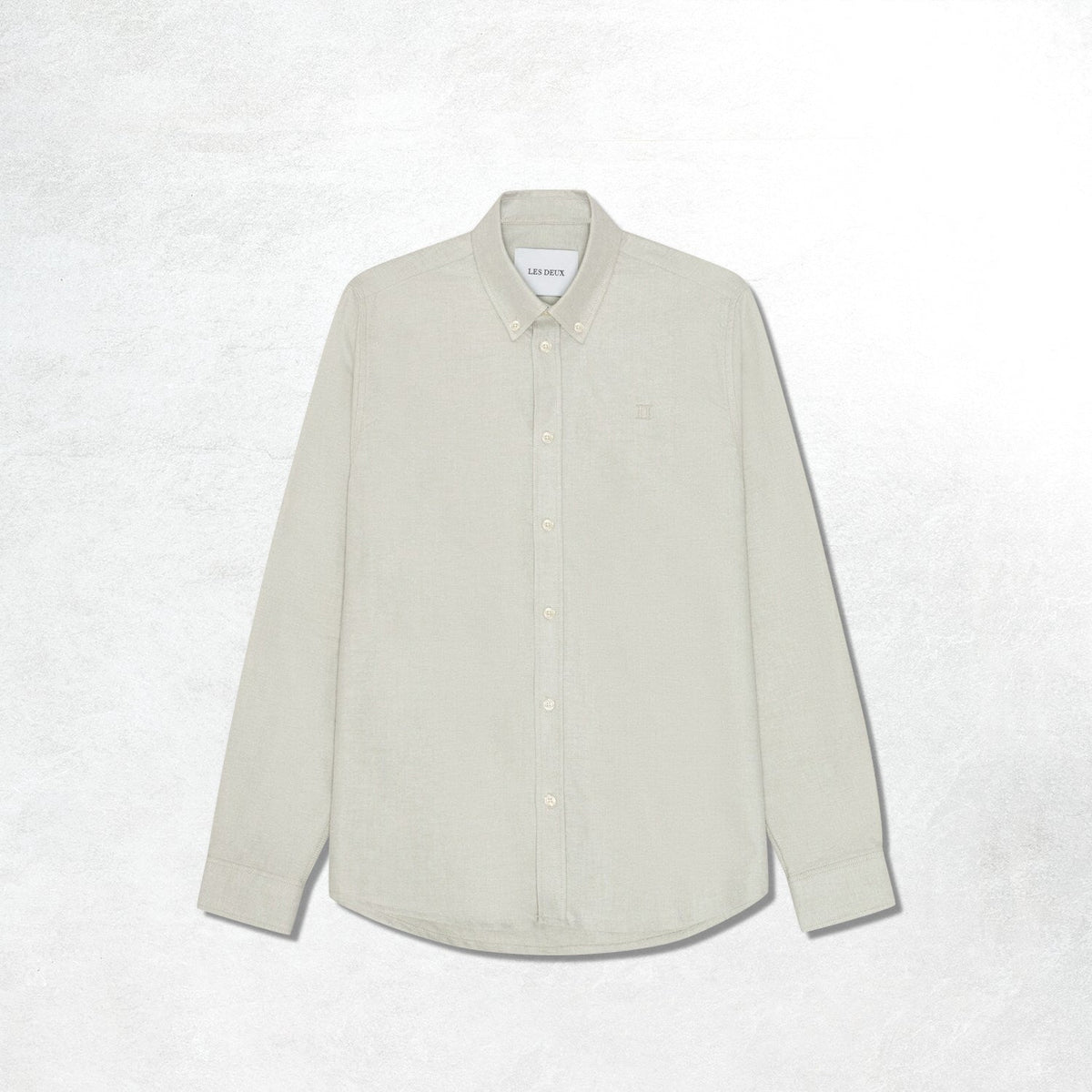 Les Deux Konrad Oxford Shirt: Tea Green