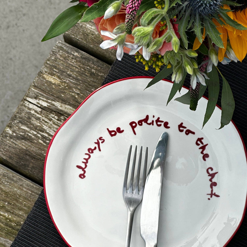 MÆGEN Statement Plate: Chef