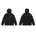Trapstar Gothic Logo Black Hooded Windbreaker