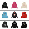 Chrome Hearts Multi‑Cross Sanskrit Graphic Oversized Hoodie Streetwear
