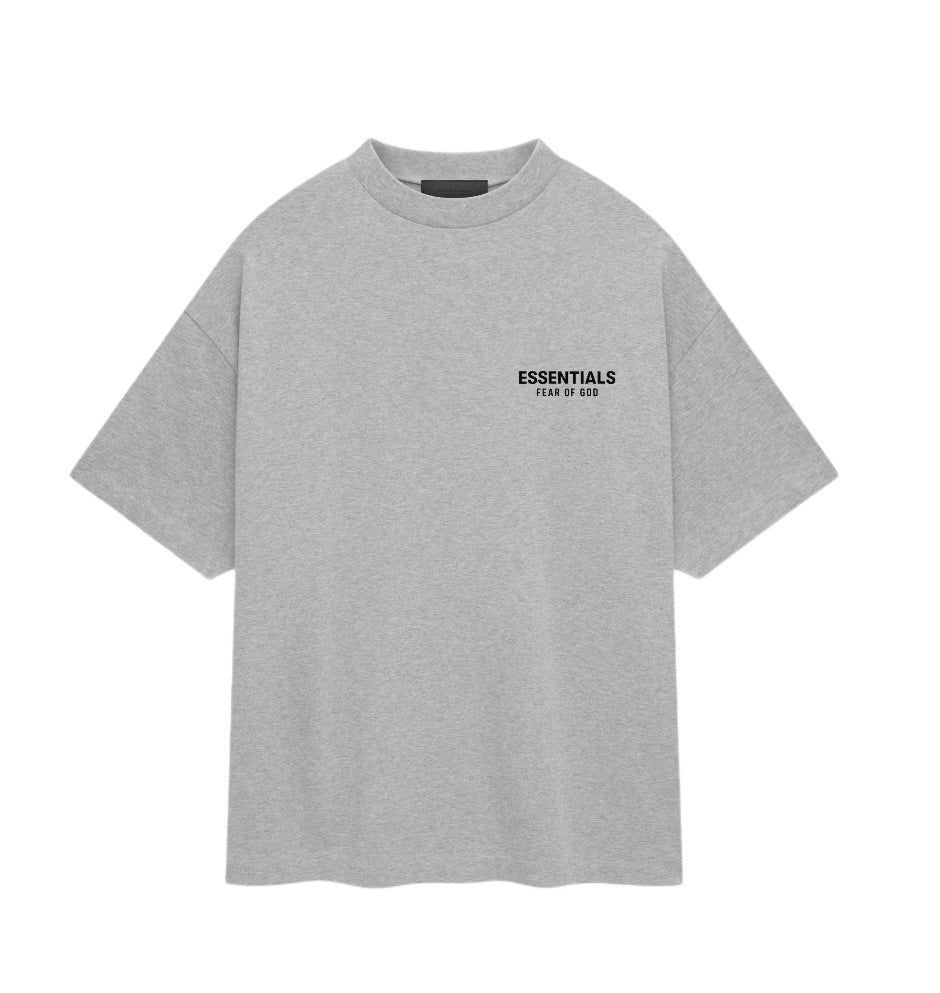 Fear of God Essentials Rubber Print Letter Crew Neck Short Sleeve Tee