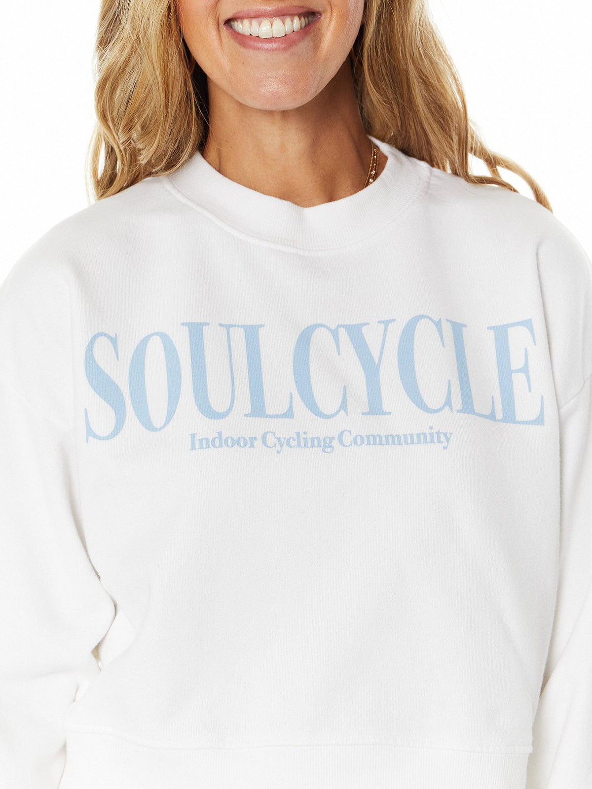 PERRY CROPPED CREW NECK
