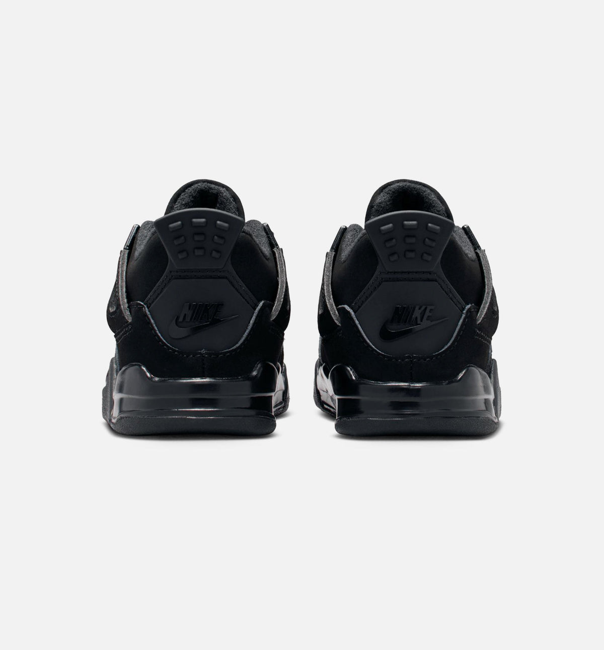 Air Jordan 4 Retro Black Cat Infant Sneakers - Black/Light Graphite