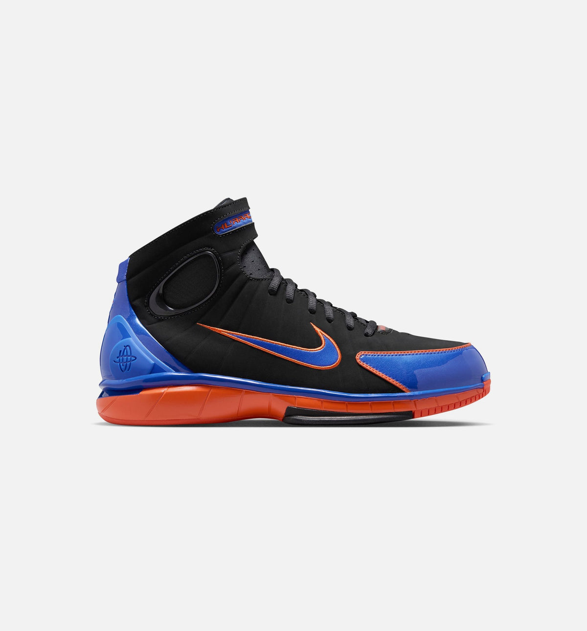 Air Zoom Huarache 2K4 Penny Hardaway - Men's Basketball Shoe (Black/Varsity Royal/Safety Orange)