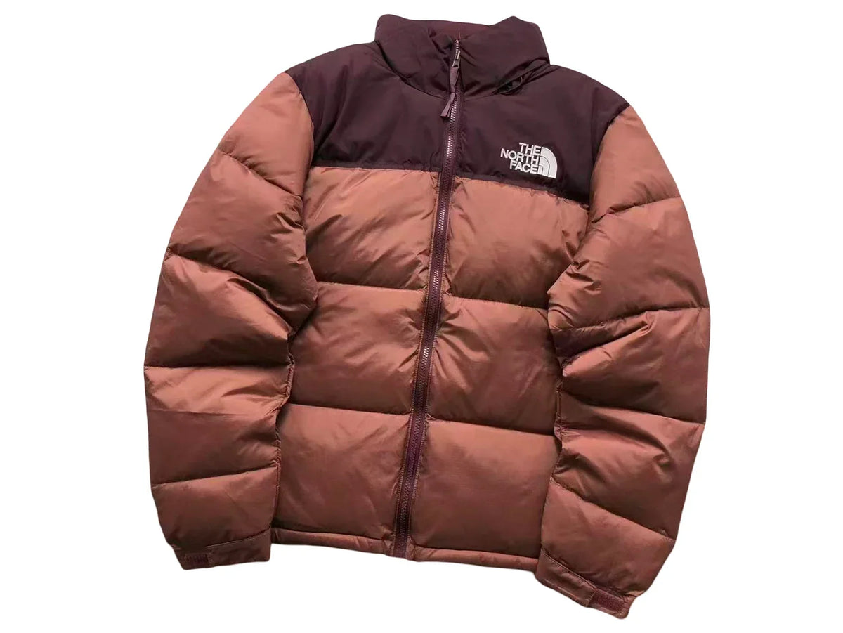 The North Face 1996 Retro Nuptse Jacket in Burgundy