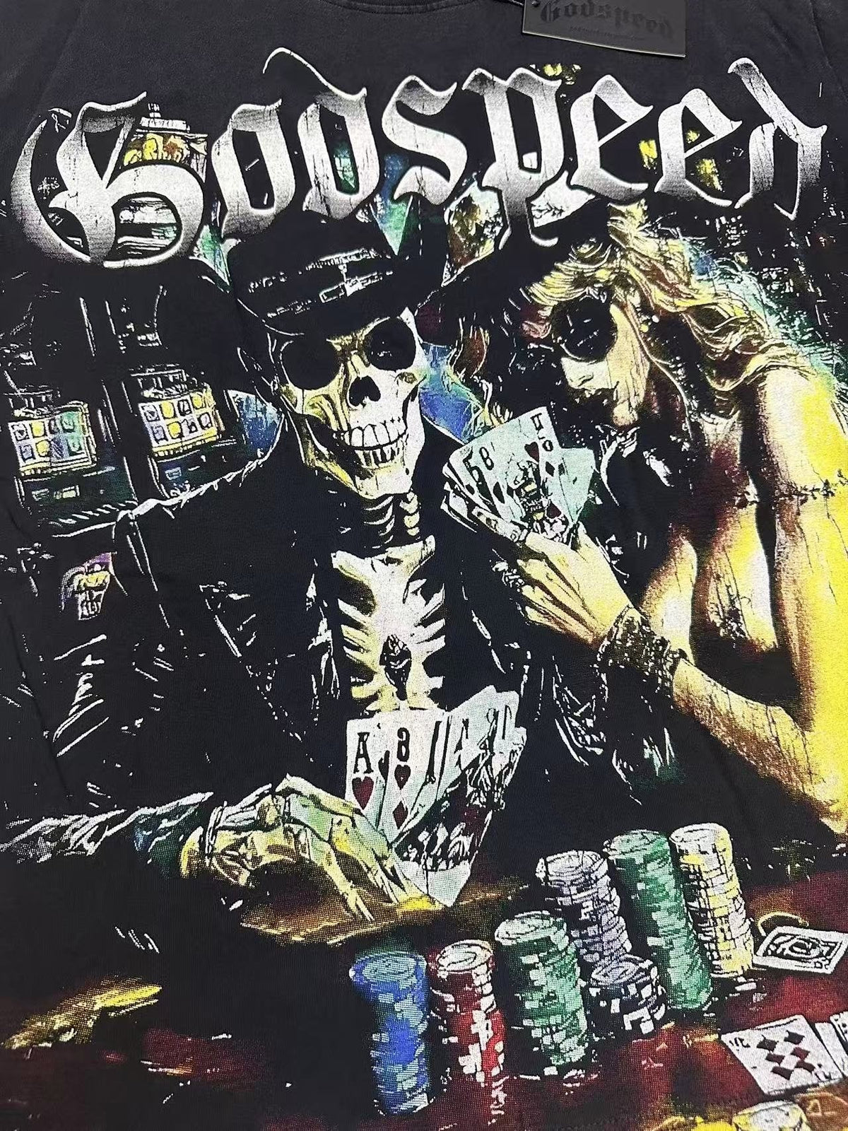 Godspeed Casino Graphic Short-Sleeve T-Shirt