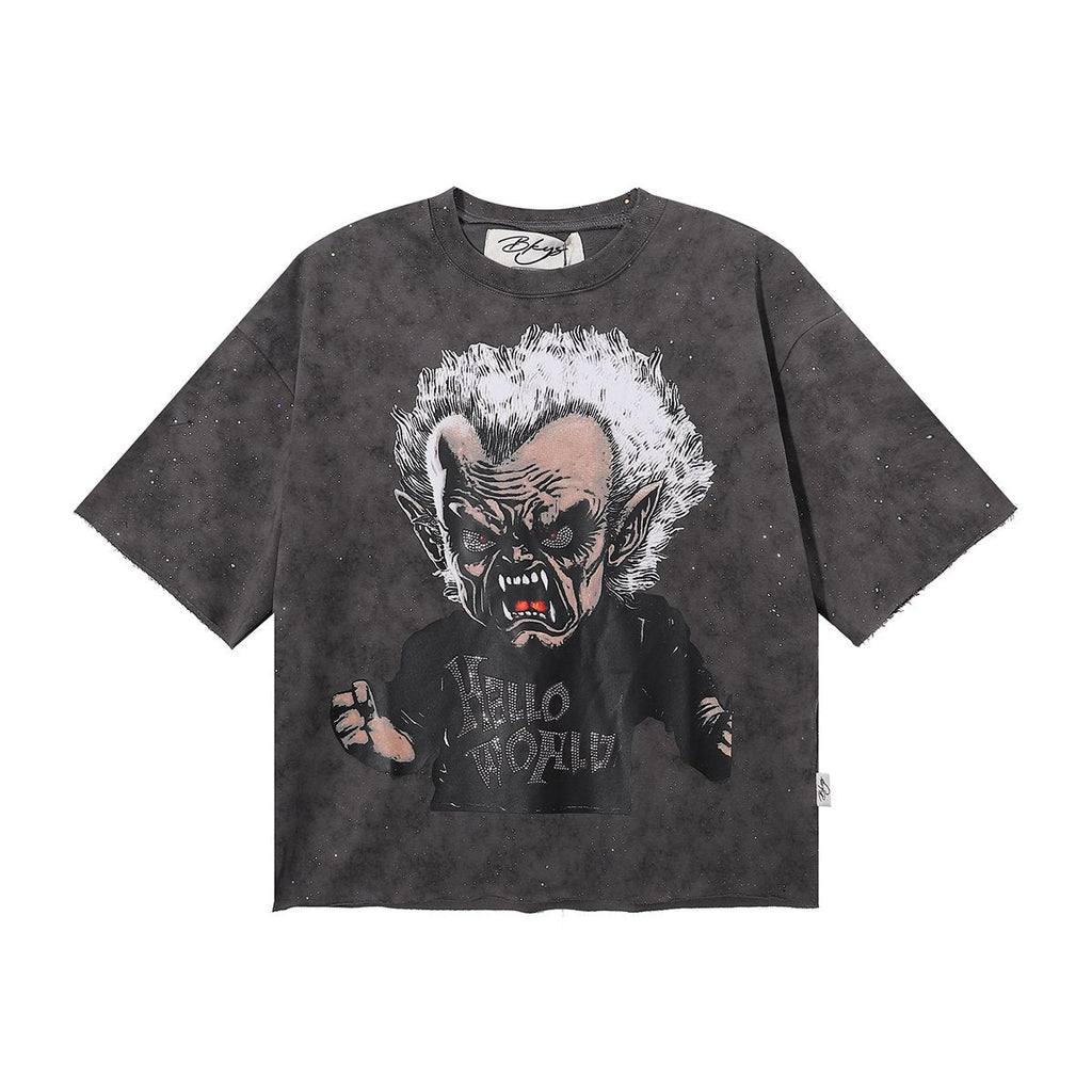 BKYS Revival Hello World Monster Graphic T-Shirt