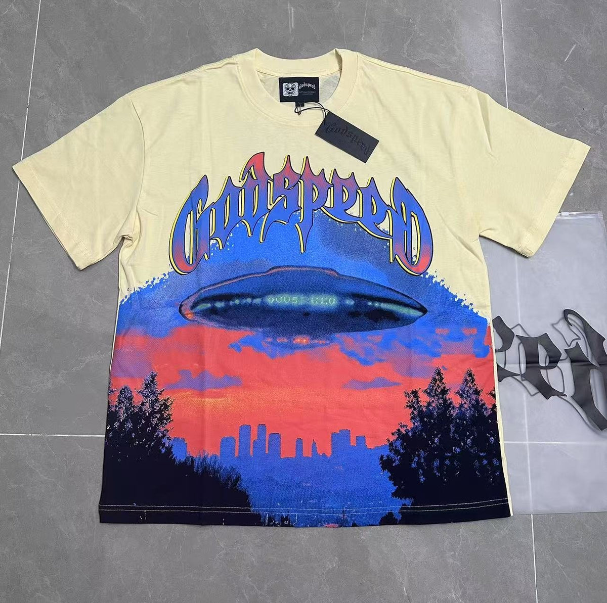 Godspeed UFO Sun-Eye Graphic T-Shirt