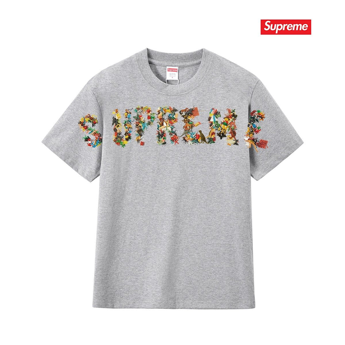 Supreme Floral Wordmark Short-Sleeve T-Shirt