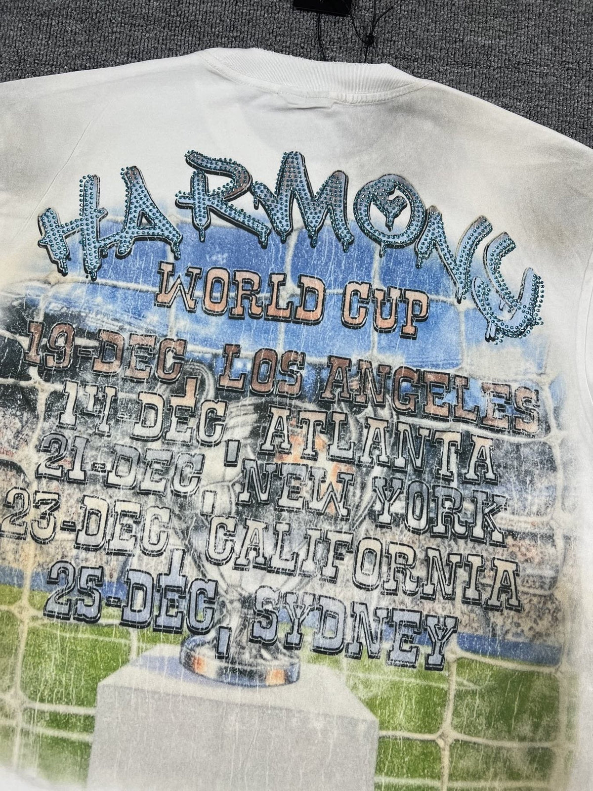 HARMONY New Age Cream World Cup Graphic T-Shirt