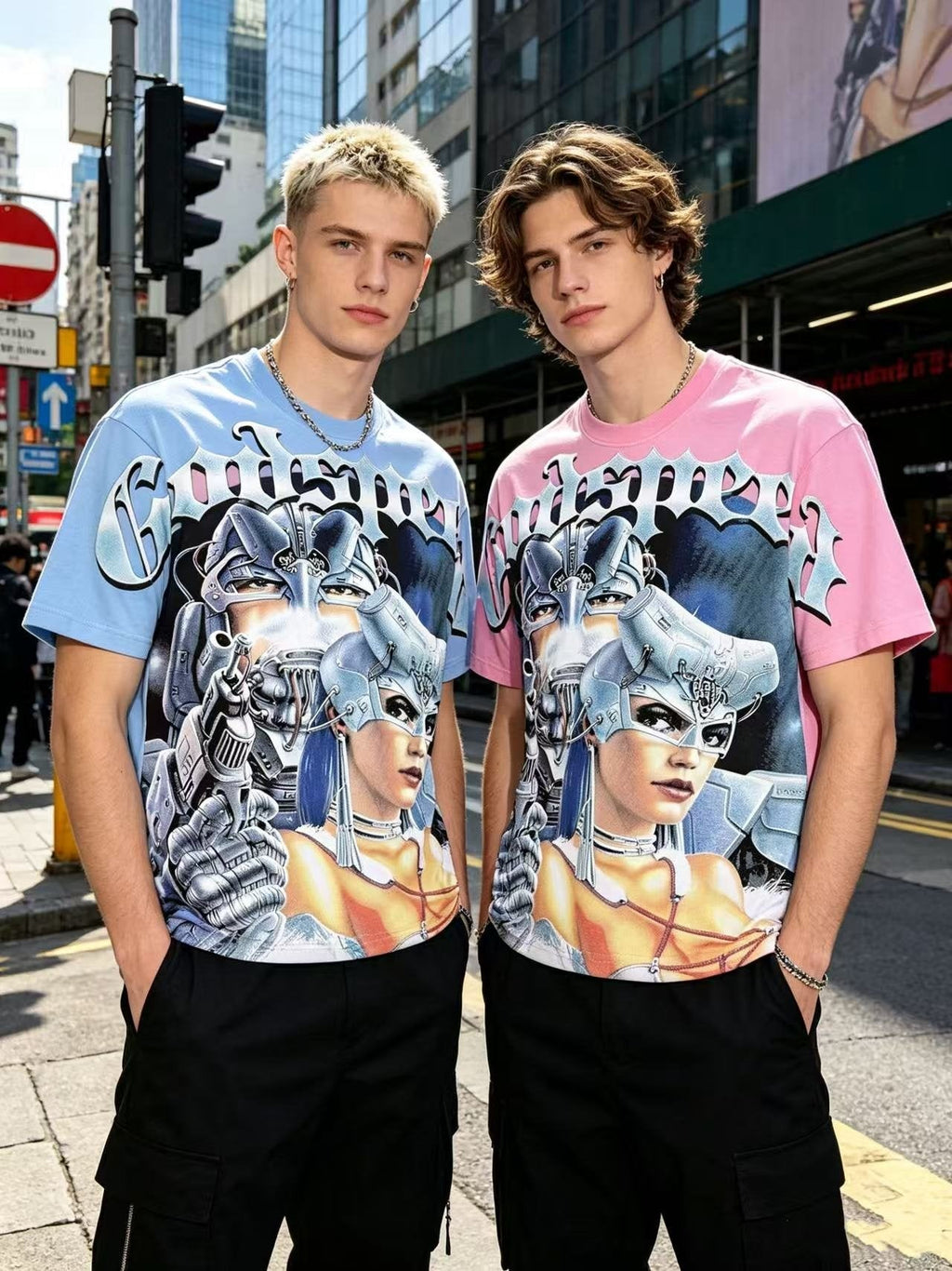 Godspeed Gothic Front Graphic T-Shirt