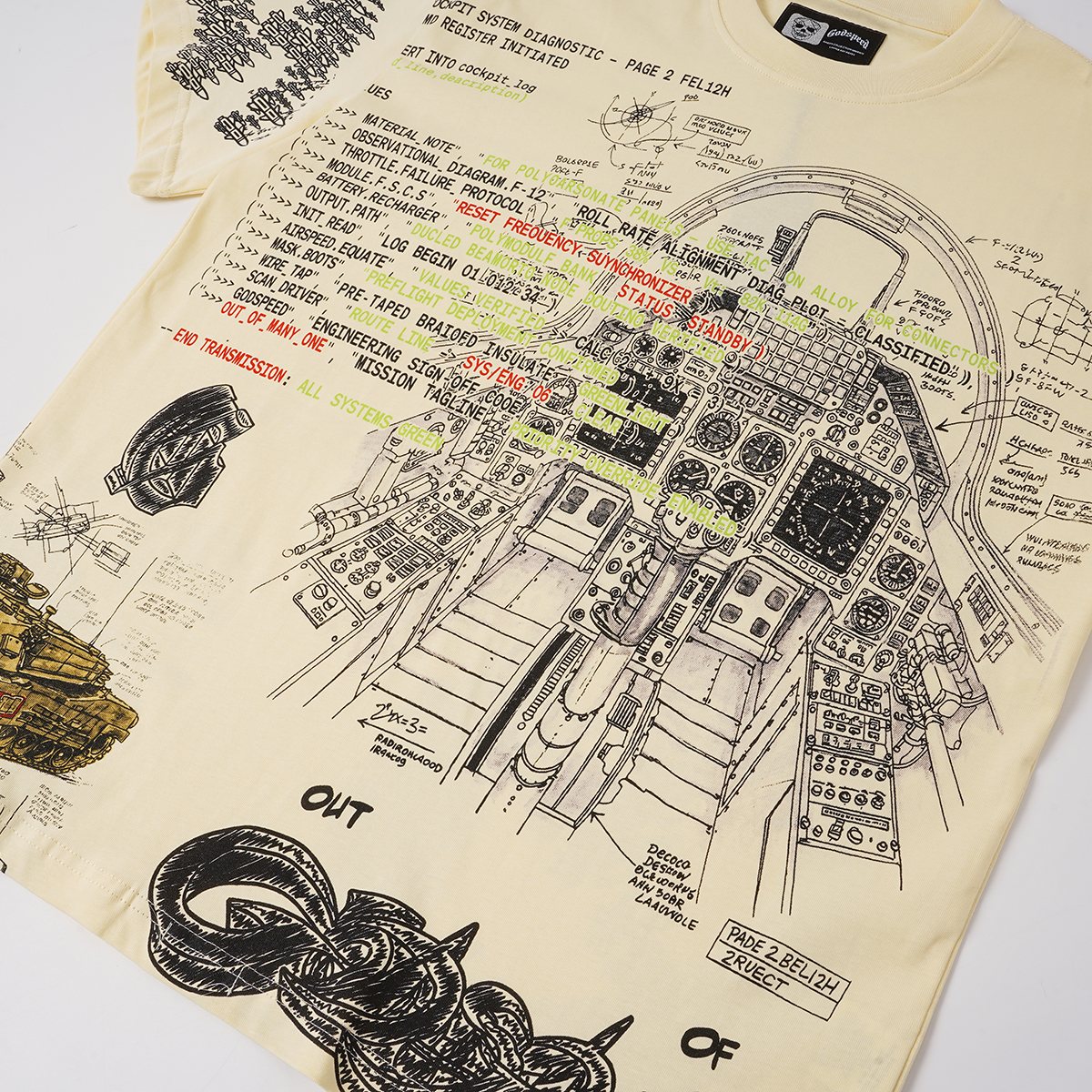 Godspeed Technical Mecha Graphic T-Shirt