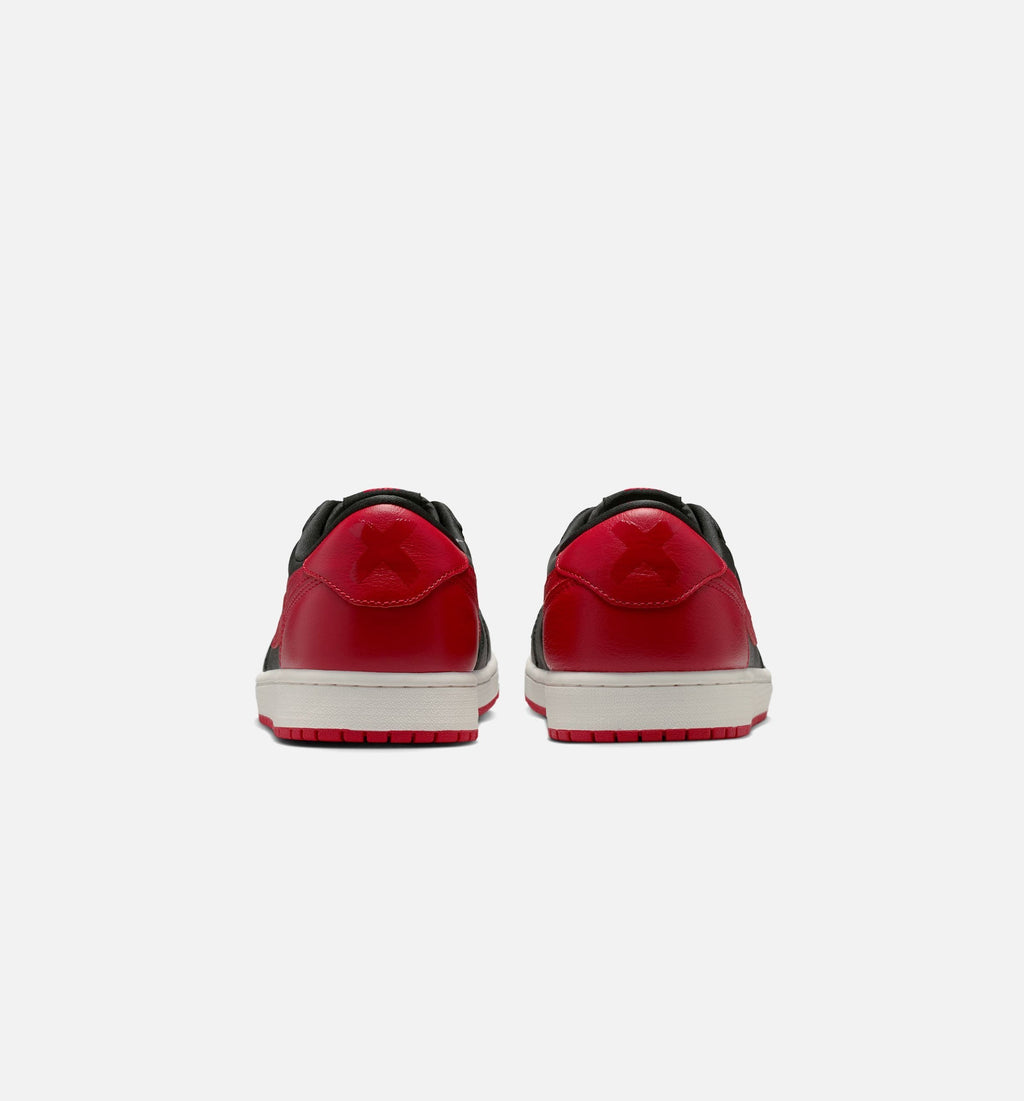 Air Jordan 1 Retro Low OG Mens Lifestyle Shoe - Black/Varsity Red/Summit White