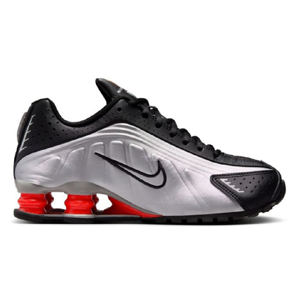 Big Kid's Nike Shox R4 Metallic Silver (CW2626 005)
