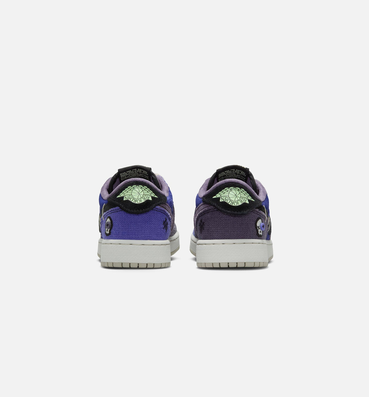 Air Jordan 1 Low OG Grade School Lifestyle Shoe - Regency Purple & Dark Raisin