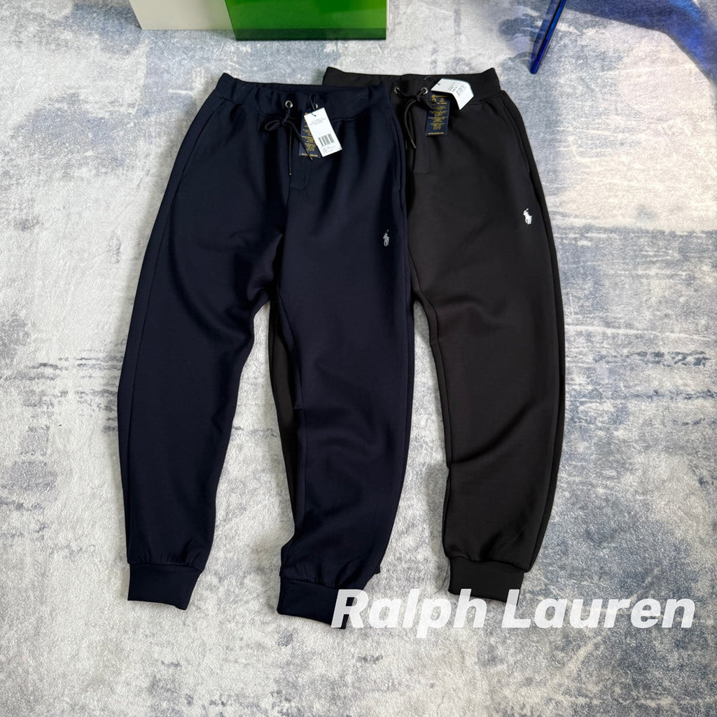 Ralph Lauren Classic Double-Sided Knit Jogger Pants