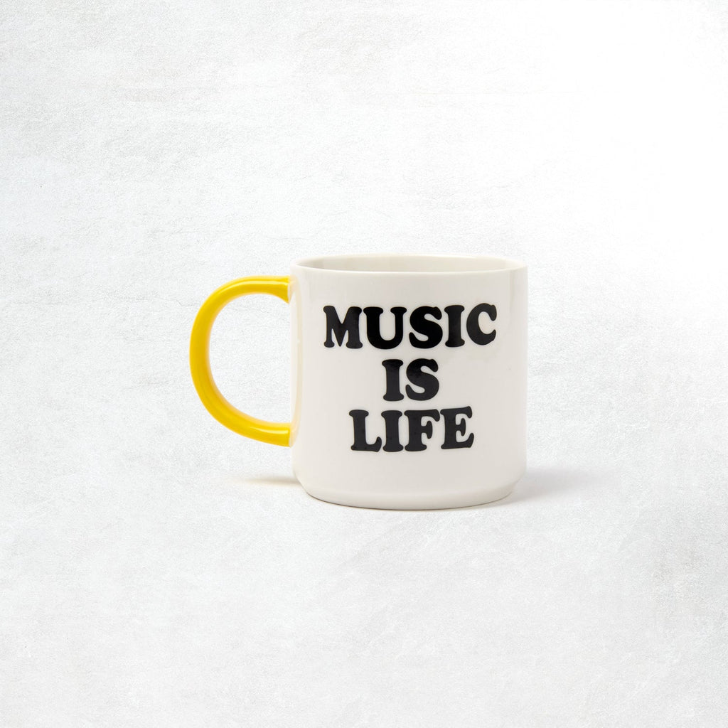 Peanuts by Magpie Mug: Music is Life Boombox