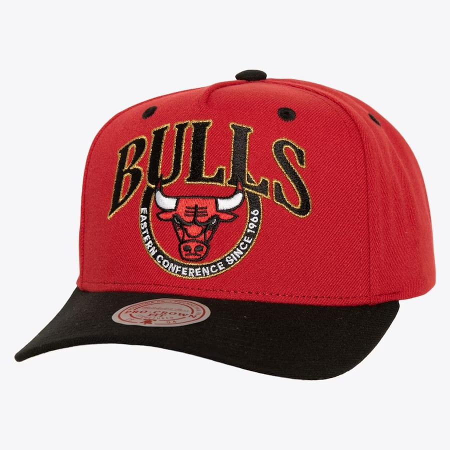 M&N Crown Jewels Pro Snapback Chicago Bulls