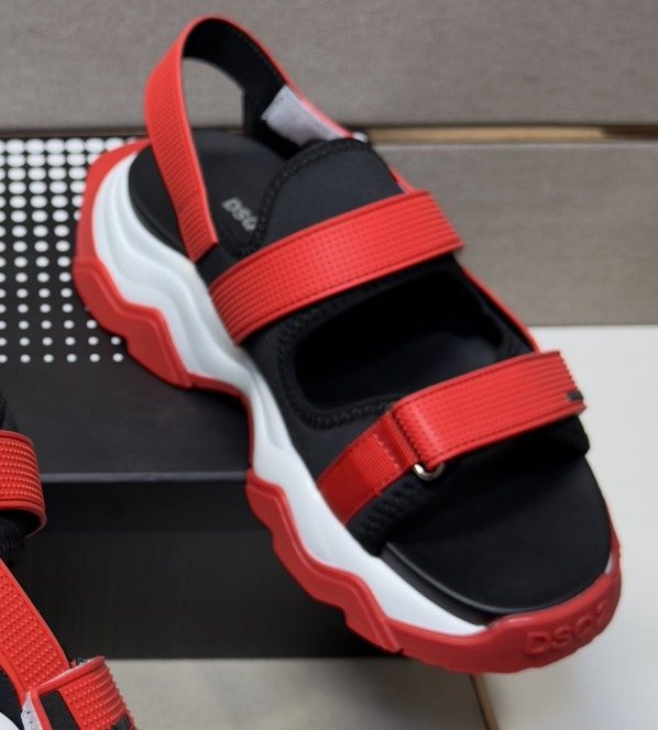 DSQUARED2 Multi-Strap Sport Sandals