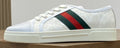 Gucci Green-Red Stripe Low-Top Sneakers
