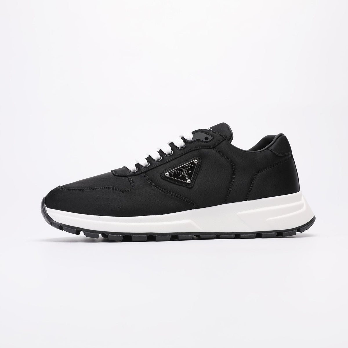 Prada Men's Triangle Badge Sneakers