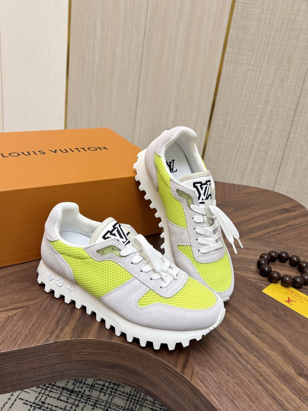 Louis Vuitton Color-Block Low-Top Sneakers