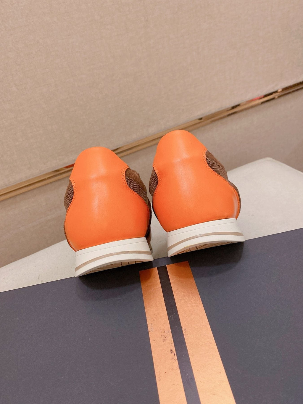 Zegna Men's Leather and Suede Low-Top Sneakers