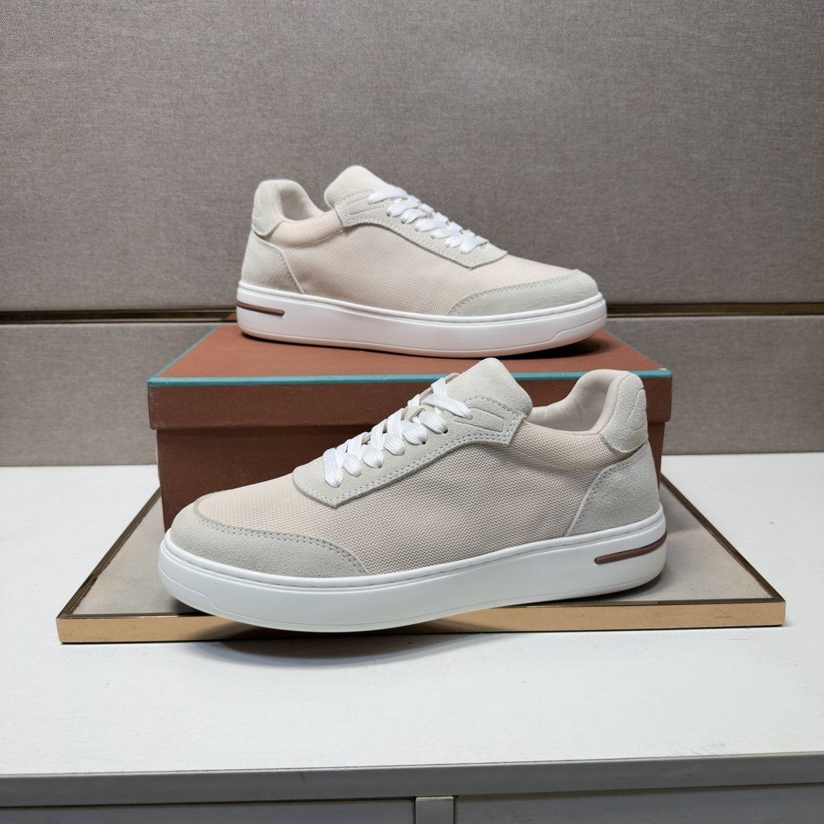 Men's Textured Panel Sneakers