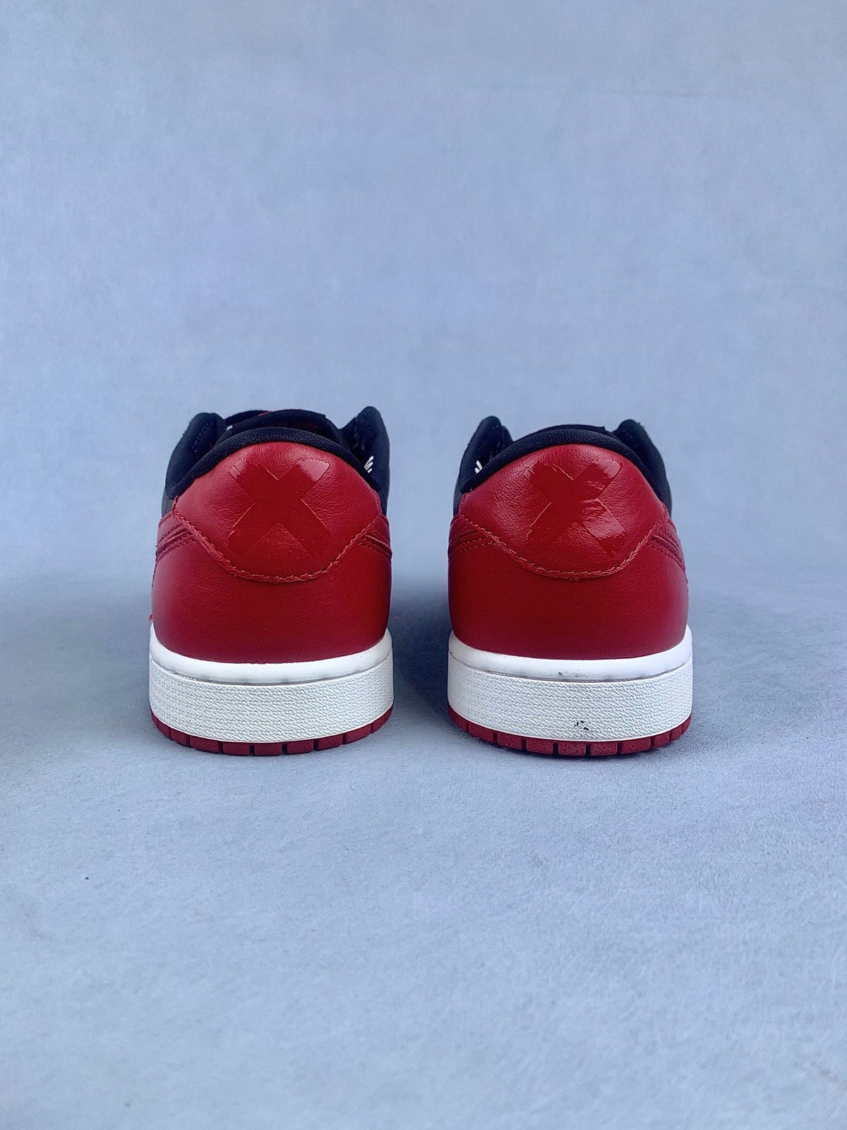 Air Jordan 1 Low Banned Black/Red Unisex Sneakers IW6276-001